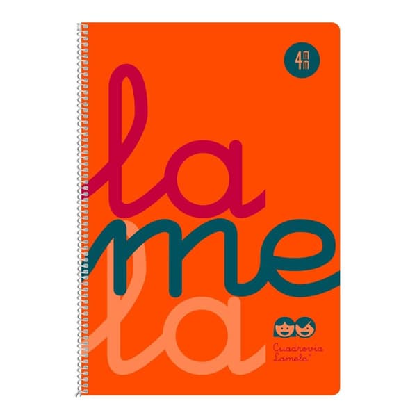 Notesbog Lamela Multifarvet 80 Ark Kvarter (5 enheder)
