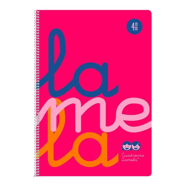 Notesbog Lamela Multifarvet 80 Ark Kvarter (5 enheder)