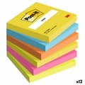 Miniatyrbillede 1 af 2: Notesblokken Post-it 76 x 76 mm Multifarvet 100 Ark (12 enheder)