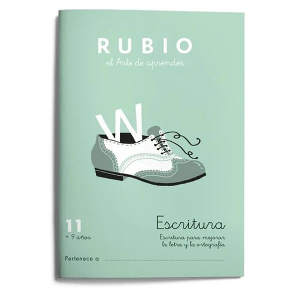 Writing and calligraphy notebook Rubio Nº11 A5 Spansk 20 Ark (10 enheder)