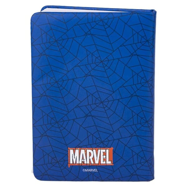 Notesbog Spiderman SQUISHY Blå 18 x 13 x 1 cm