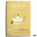 Miniatyrbillede 1 af 2: Matematikhæfte Rubio Nº 14 A5 Spansk 20 Ark (10 enheder)