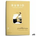 Miniatyrbillede 1 af 2: Matematikhæfte Rubio Nº 7 A5 Spansk 20 Ark (10 enheder)