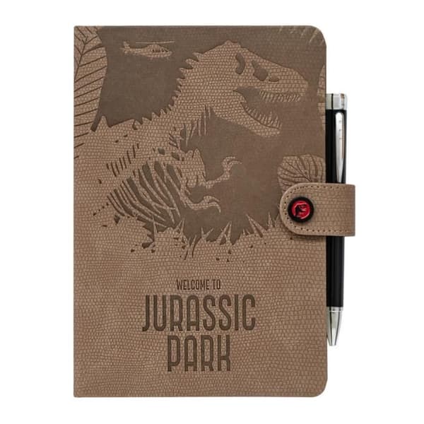 A5 anteckningsbok - Jurassic Park - Premium - Projektorpenna - 90 sidor - Inbunden