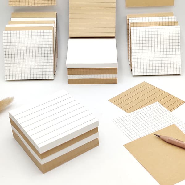 INF Sticky notes, ark memoblok til at tage noter og påmindelser 80-arks 5-pack 1