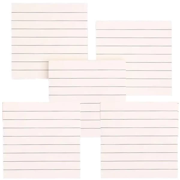 INF Sticky notes, ark memoblok til at tage noter og påmindelser 80-arks 5-pack 1