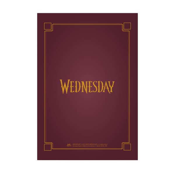 Wednesday - Anteckningsbok A5 - Nevermore Academy