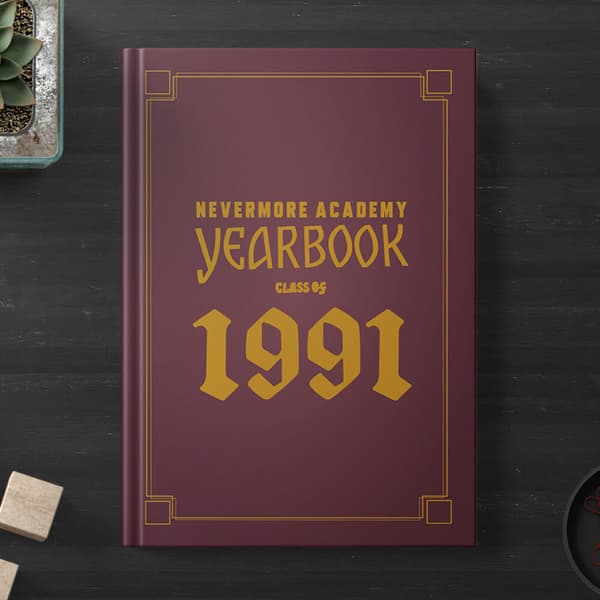 Wednesday - Anteckningsbok A5 - Nevermore Academy