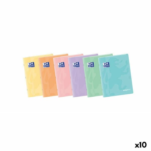Notesbog Oxford Easybook Kage A4 48 Ark (10 enheder)