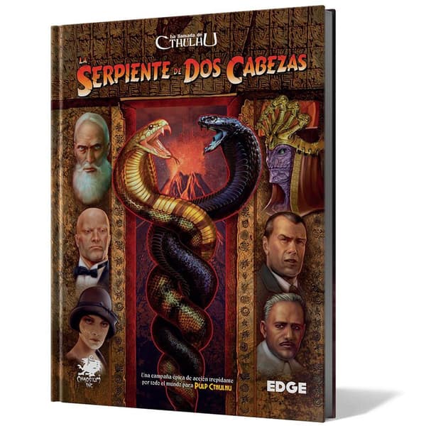 Edge Studio Hoveder La Serpiente De Dos Flerfarvet