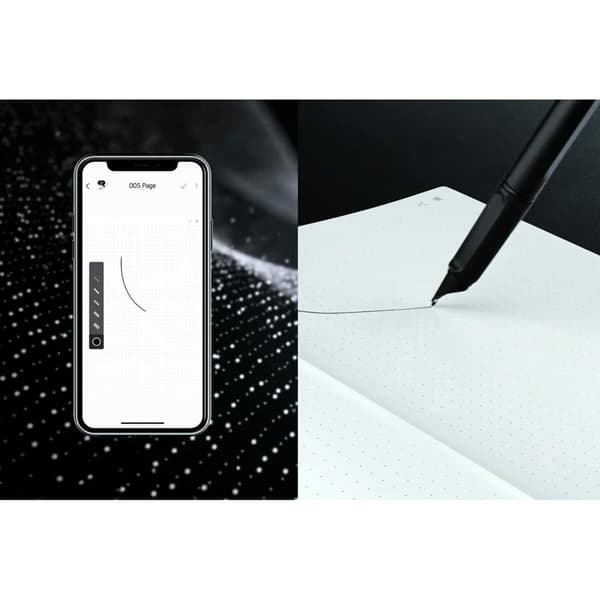 Notesbog Lamy Neo lab Digital 14,5 x 21 cm Sort
