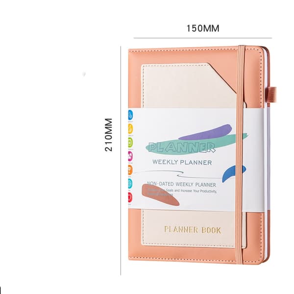 INF Ukeplanlegger, daglig planlegger, arrangørnotatbok, produktivitetsjournal