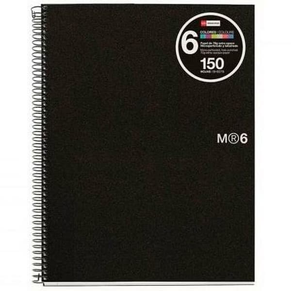 Notesbog Miquelrius Grafit A4 150 Ark (5 enheder)
