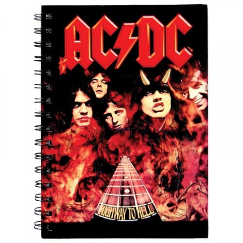 Ac/Dc: Notebook A5 Wiro - Highway To Hell