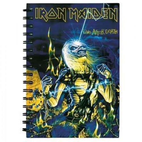 Iron Maiden: Notebook A5 Wiro - Life After Death