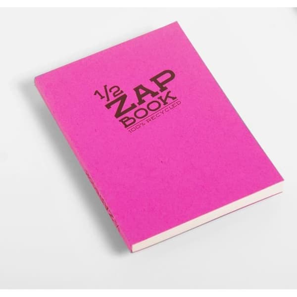 Skissblock - Zap Book - 148 x 210 mm - Återvunnet papper - Kartongomslag - 160 sidor