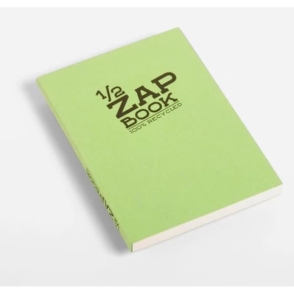 Skissblock - Zap Book - 148 x 210 mm - Återvunnet papper - Kartongomslag - 160 sidor