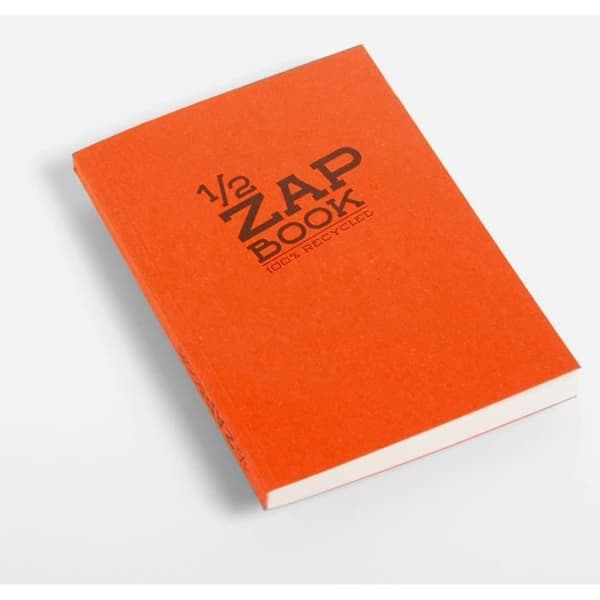 Skissblock - Zap Book - 148 x 210 mm - Återvunnet papper - Kartongomslag - 160 sidor
