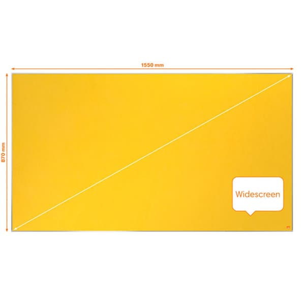 Nobo Panoramaformat Filt Impression Pro 1550x870 Mm Bestyrelse