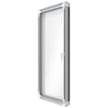 Miniatyrbillede 3 af 4: Nobo Ark Udvendig Vitrine Magnetisk Hvid Baggrund Premium Plus 4xa4
