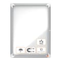 Miniatyrbillede 4 af 4: Nobo Ark Udvendig Vitrine Magnetisk Hvid Baggrund Premium Plus 4xa4