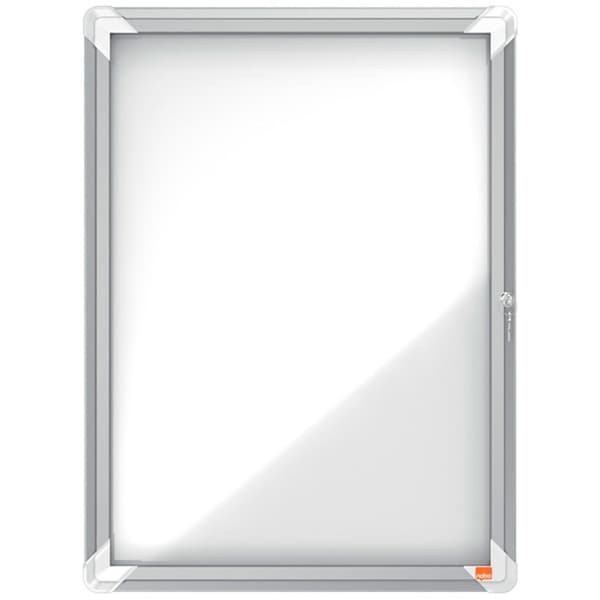 Nobo Arkkien Ulkoinen Näyttökotelo Magneettinen Valkoinen Tausta Premium Plus 4xa4