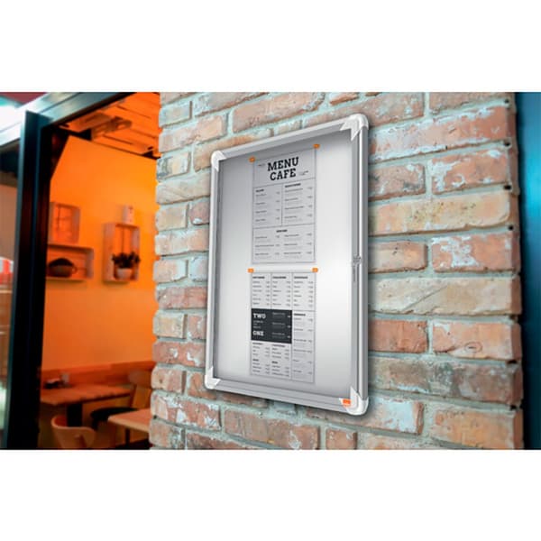 Nobo Ark Magnetisk Hvid Overflade Indvendig Display Premium Plus 4xa4