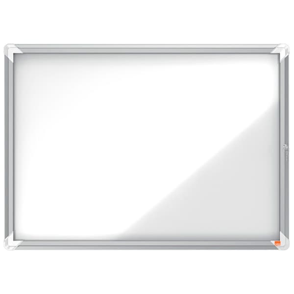 Nobo Ark Exteriör Vitrine Magnetisk Vit Bakgrund Premium Plus 8xa4