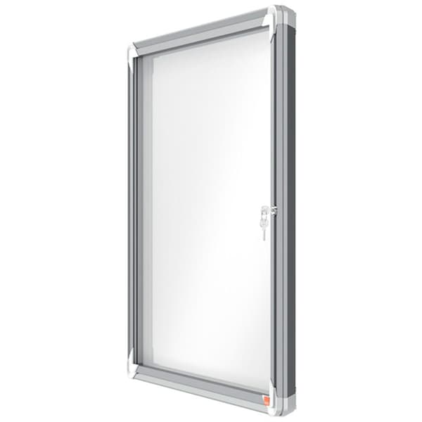Nobo Ark Udvendig Vitrine Magnetisk Hvid Baggrund Premium Plus 6xa4