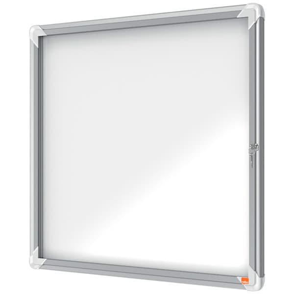Nobo Ark Udvendig Vitrine Magnetisk Hvid Baggrund Premium Plus 6xa4
