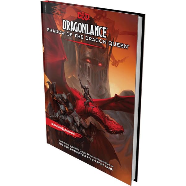 Wizards Of The Coast Bestil D&d: Dragonlance Shadow Dragon Queen Hc Rød