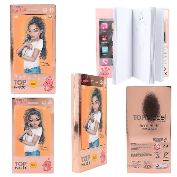 TOPModel 3D Mobilmålarbok med Musik