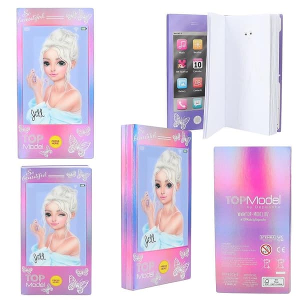 TOPModel 3D Mobilmålarbok med Musik