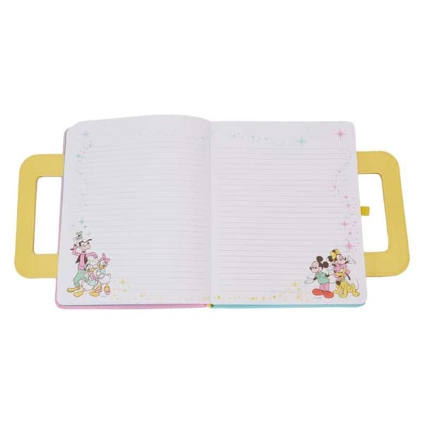 Loungefly Disney 100th Anniversary Mickey and Friends notebook