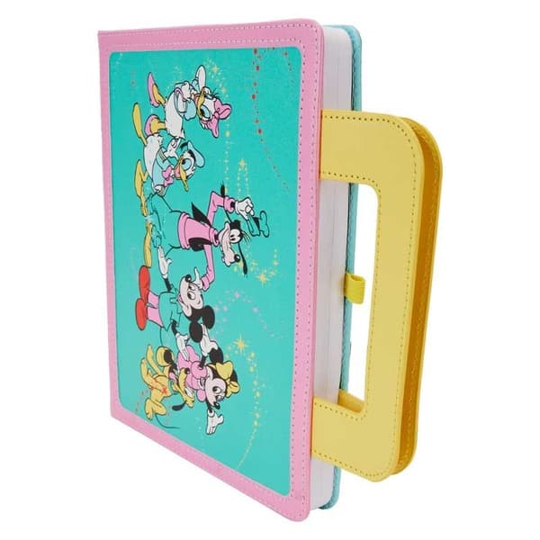 Loungefly Disney 100th Anniversary Mickey and Friends notebook