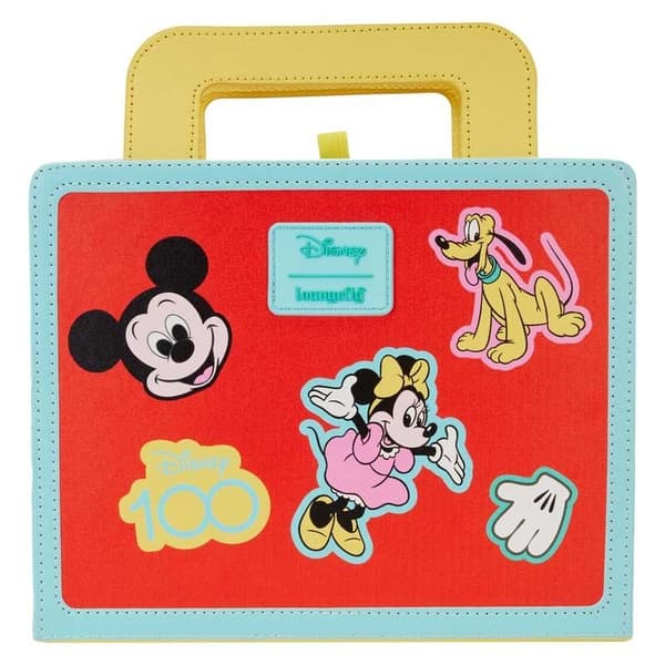 Loungefly Disney 100th Anniversary Mickey and Friends notebook