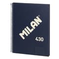 Miniatyrbillede 2 af 4: Notesbog Milan 430 Blå A4 80 Ark (3 enheder)