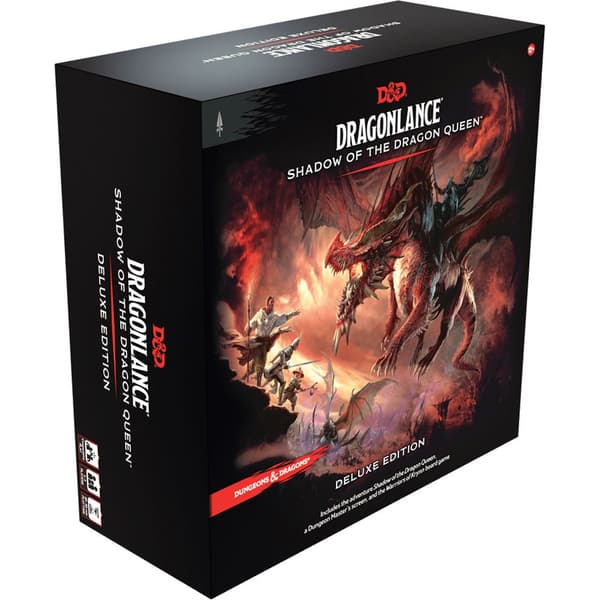 Wizards Of The Coast Kirja D&d: Dragonlance Shadow Dragon Queen Deluxe Monivärinen