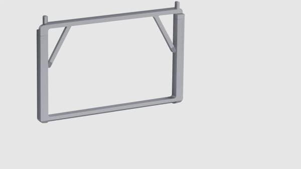 Rain Design mBar Pro+ foldbart stativ til MacBook - MacBook Pro - Laptop - Grå