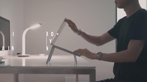 Rain Design mBar Pro+ foldbart stativ til MacBook - MacBook Pro - Laptop - Grå