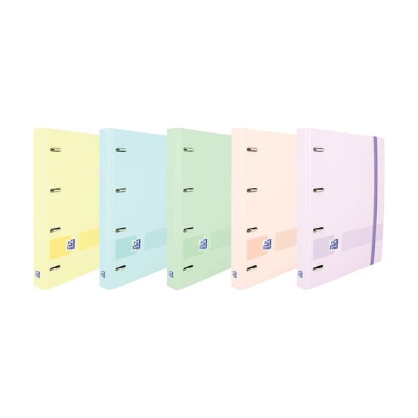 Oxford Assorted Europeanbinder Live & Go Rings Folder 10 Units