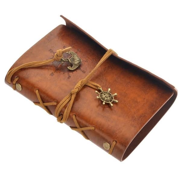 Kedja Retro Pirate Anchor PU Cover Lösblad Bou