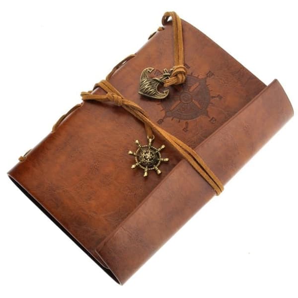 Kedja Retro Pirate Anchor PU Cover Lösblad Bou