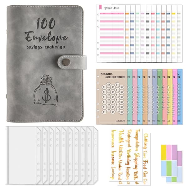 INF Penge Pocket Planner Lysegrå