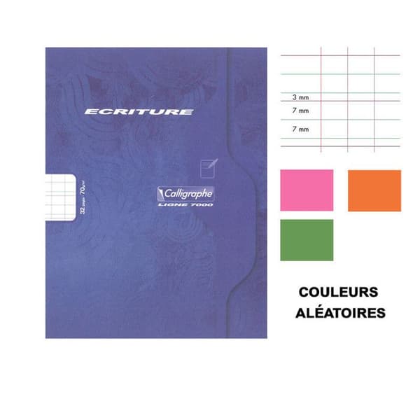 Kindergarten Notebook DL Dubbellinje 3mm 17x22cm 32 linjerade sidor