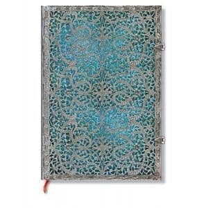 Notebook PAPERBLANKS Col'ection Silver Filigran...