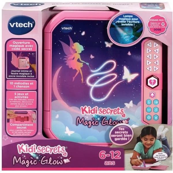 VTECH - Kidisecrets Magic Glow Multifärg