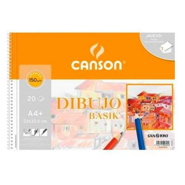 Ritblock Canson Basik Slät Mikroperforerad