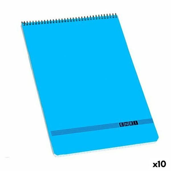 Anteckningsbok ENRI 80 Blad Blå (10 antal)