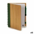 Miniatyrbild 1 av 3: Spiralbundet anteckningsblock med penna Pincello 1711113 14 x 18 cm Bambu (12 antal)